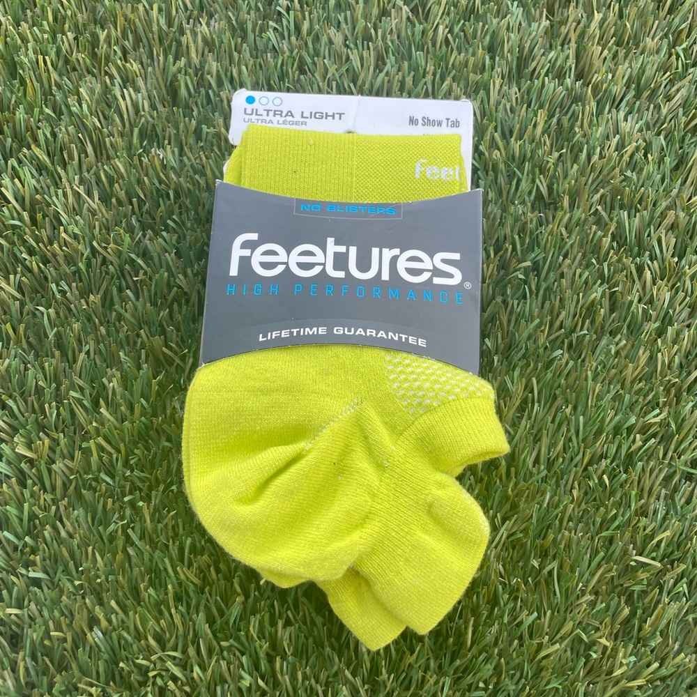 Feetures  High Performance Ultralight No Show X-Large Socks